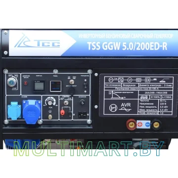 Бензиновый генератор ТСС GGW 5.0/200ED-R картинка 4